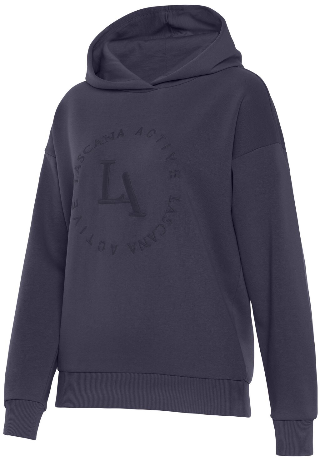 

Толстовка с капюшоном LASCANA Active, синий