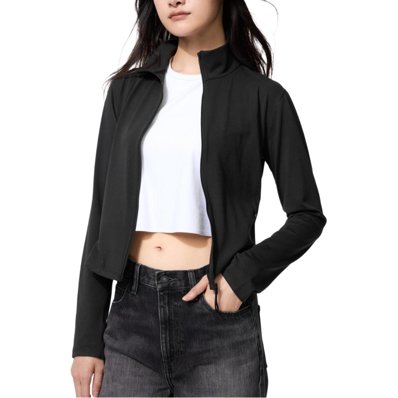 

UNIQLO Куртка женская черная, Black