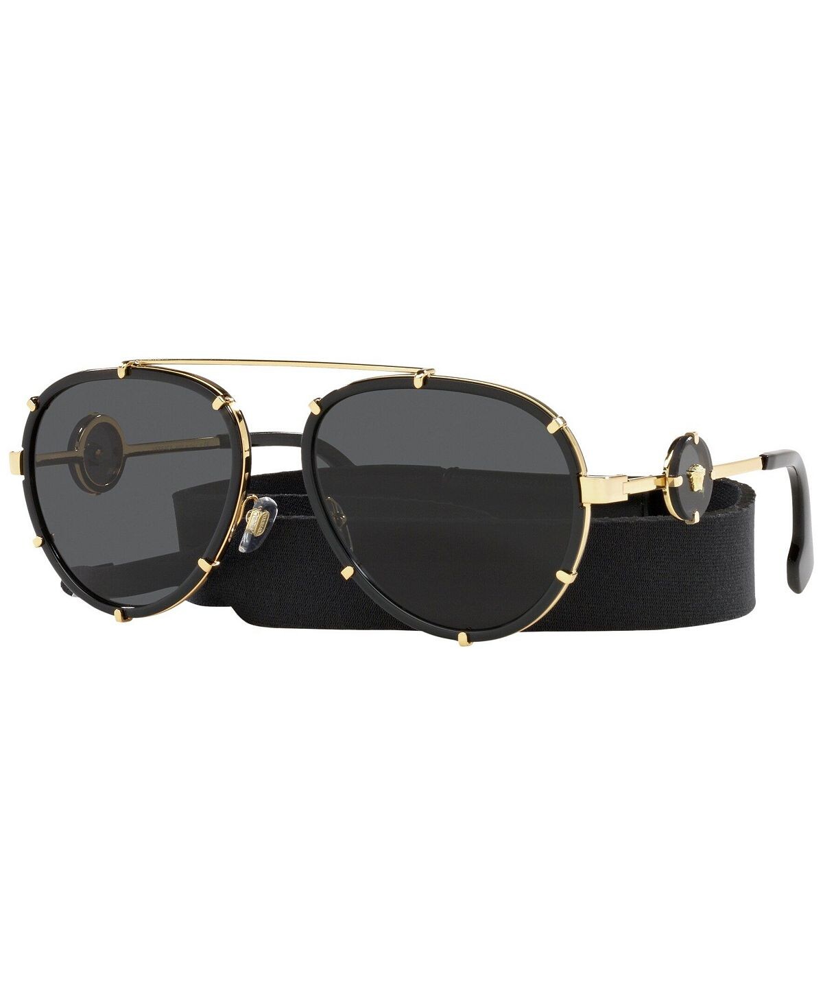 

Женские солнцезащитные очки, VE2232 Versace, черный