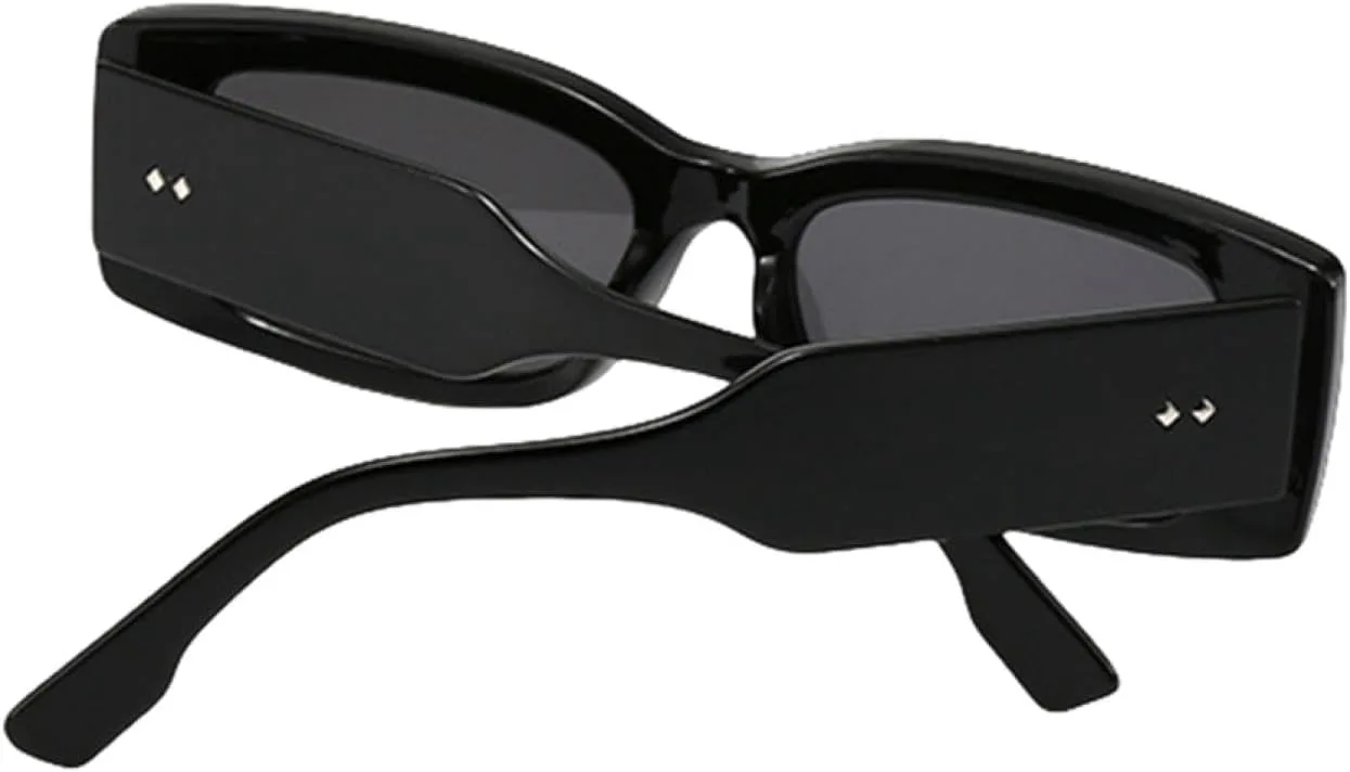 

Модные прямоугольные женские солнцезащитные очки класса люкс в стиле ретро, ​​конфетные цвета, прозрачный градиент, мужские очки с широкими дужками HHZZYVY, Tea Clear