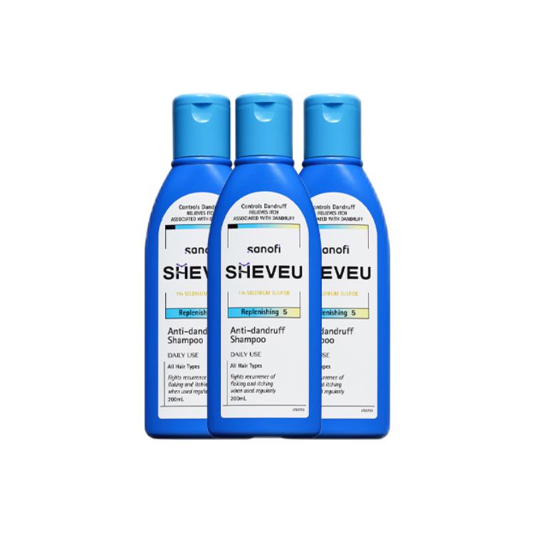 

Шампунь для контроля жирности и снятия зуда без отдушки глубокое очищение 200ml SHEVEU