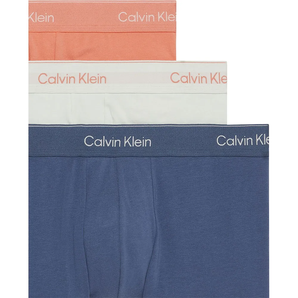 Боксеры 3 шт Calvin Klein LV00NB4389 Trunk, разноцветный — фото 2