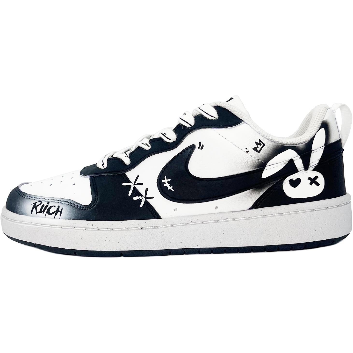 

Детские скейтерские кроссовки Court Borough для младших школьников Nike, белый