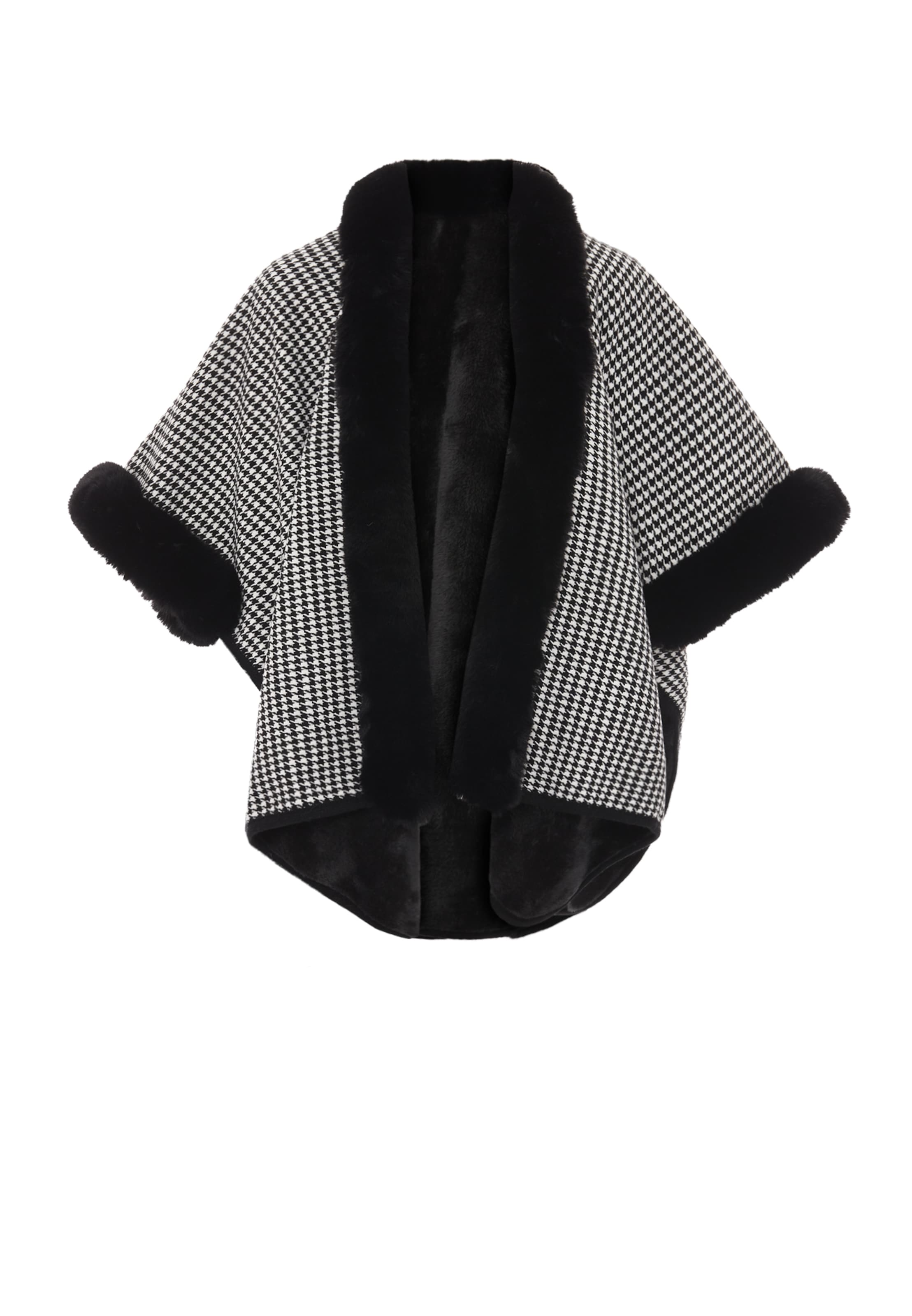 

FRAULLY Кейп в черном цвете