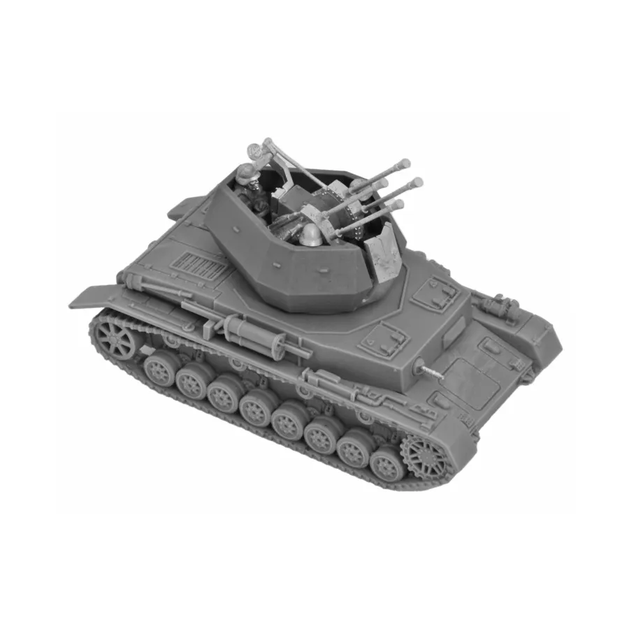 

Flakpanzer IV Вирбельвинд, WWII - Germany (28mm) (Trenchworx)