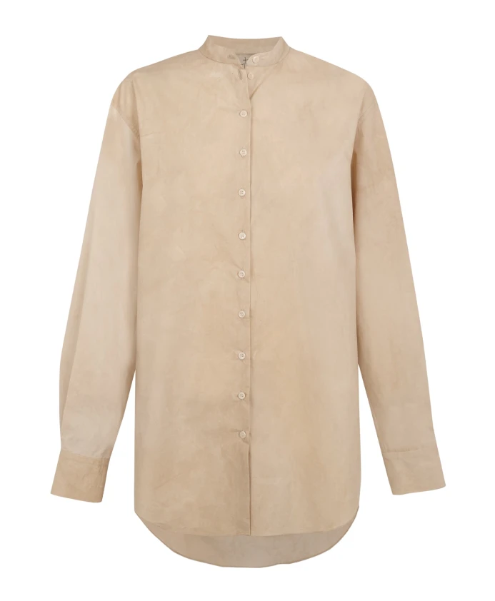 

Yoko рубашка из поплина цвета мальтинто Cortana, бежевый