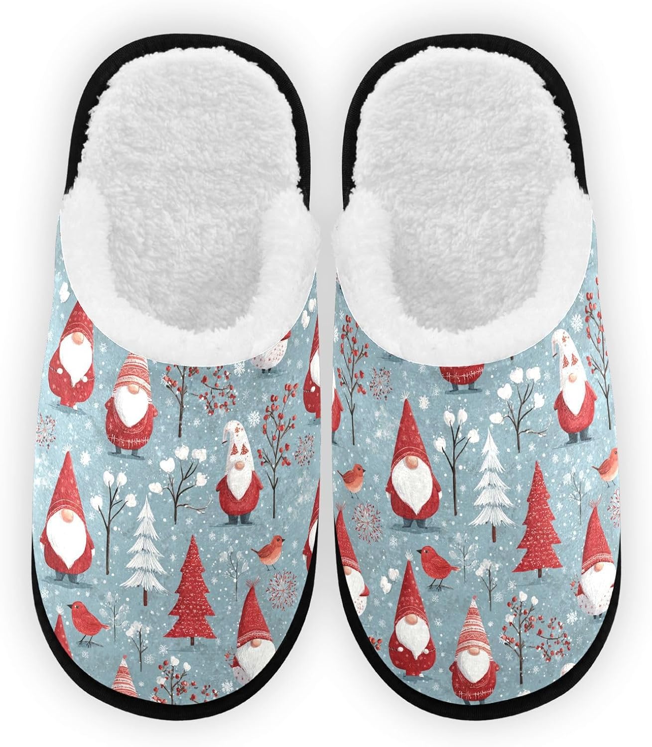 

Рождественские спа-тапочки Boccsty, тапочки для дома на Хэллоуин, для использования в помещении и на улице, противоскользящие, для мужчин и женщин, размеры M-L, мультиколор