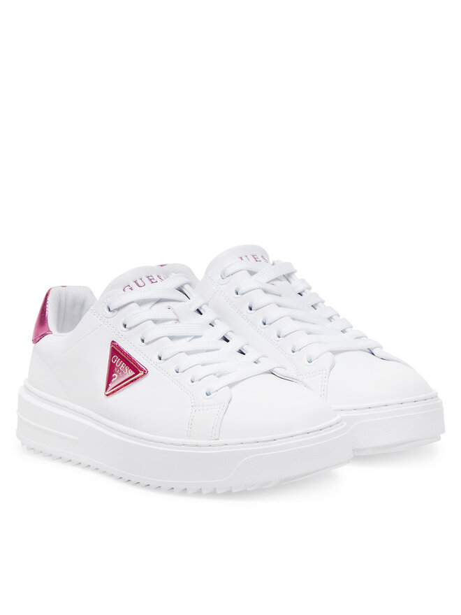 Кроссовки Guess, экрю — фото 2
