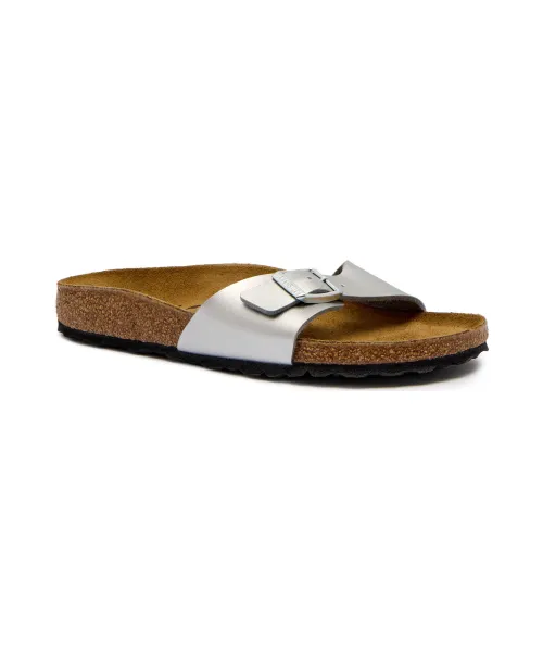 Мадридские тапочки Narrow fit Birkenstock, серый
