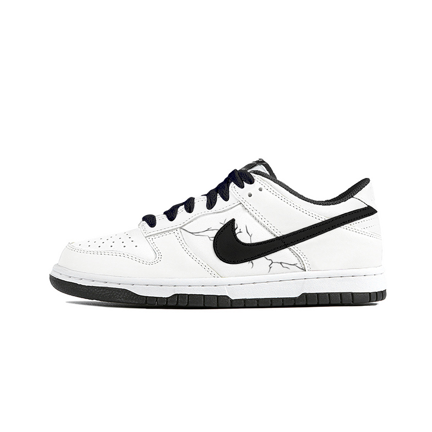 

Dunk Cushioning, износостойкие, легкие, амортизирующие, детские, подростковые кроссовки для скейтбординга Nike, белый