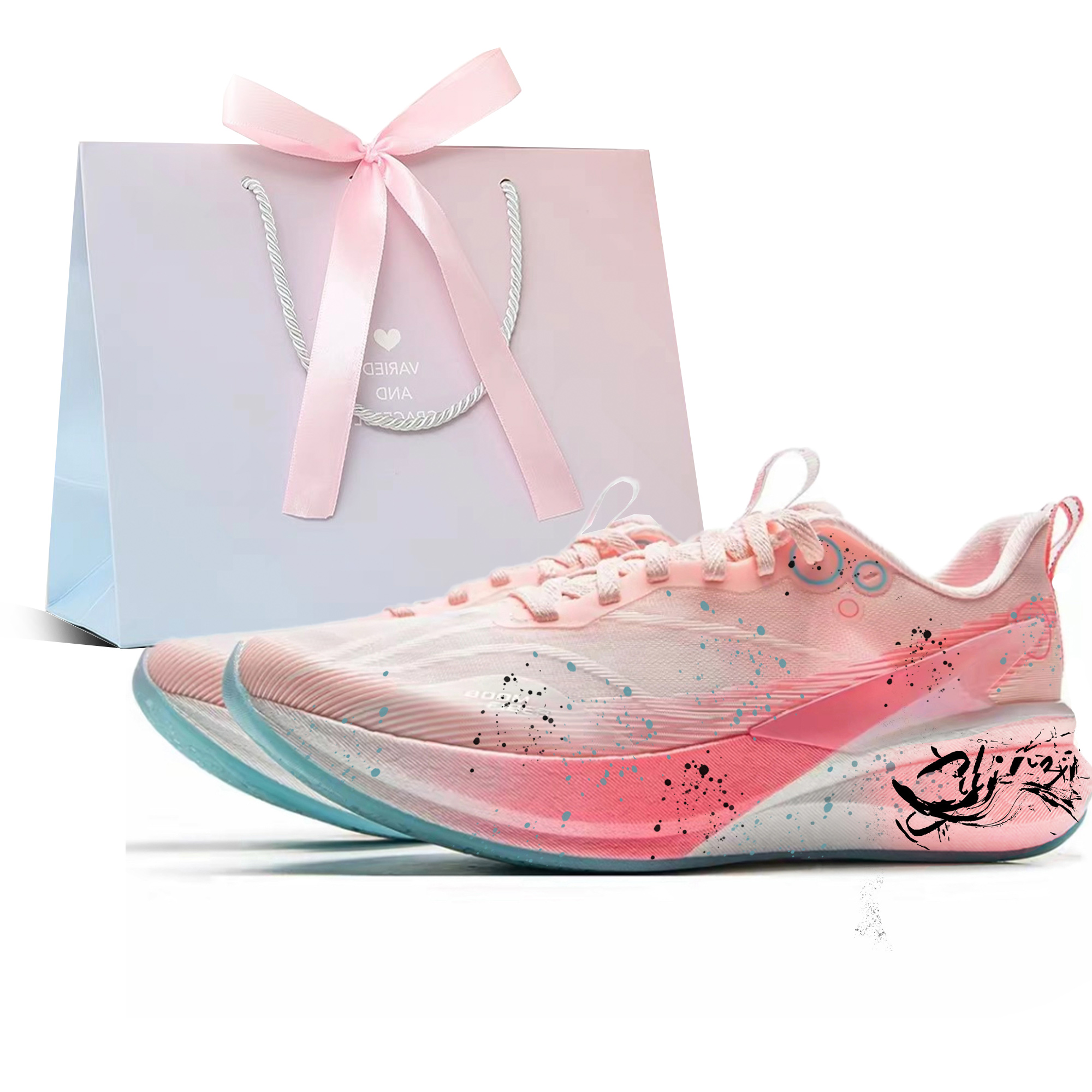 

LINING Кроссовки для бега Red Hare 8PRO мужские, низкие, красные