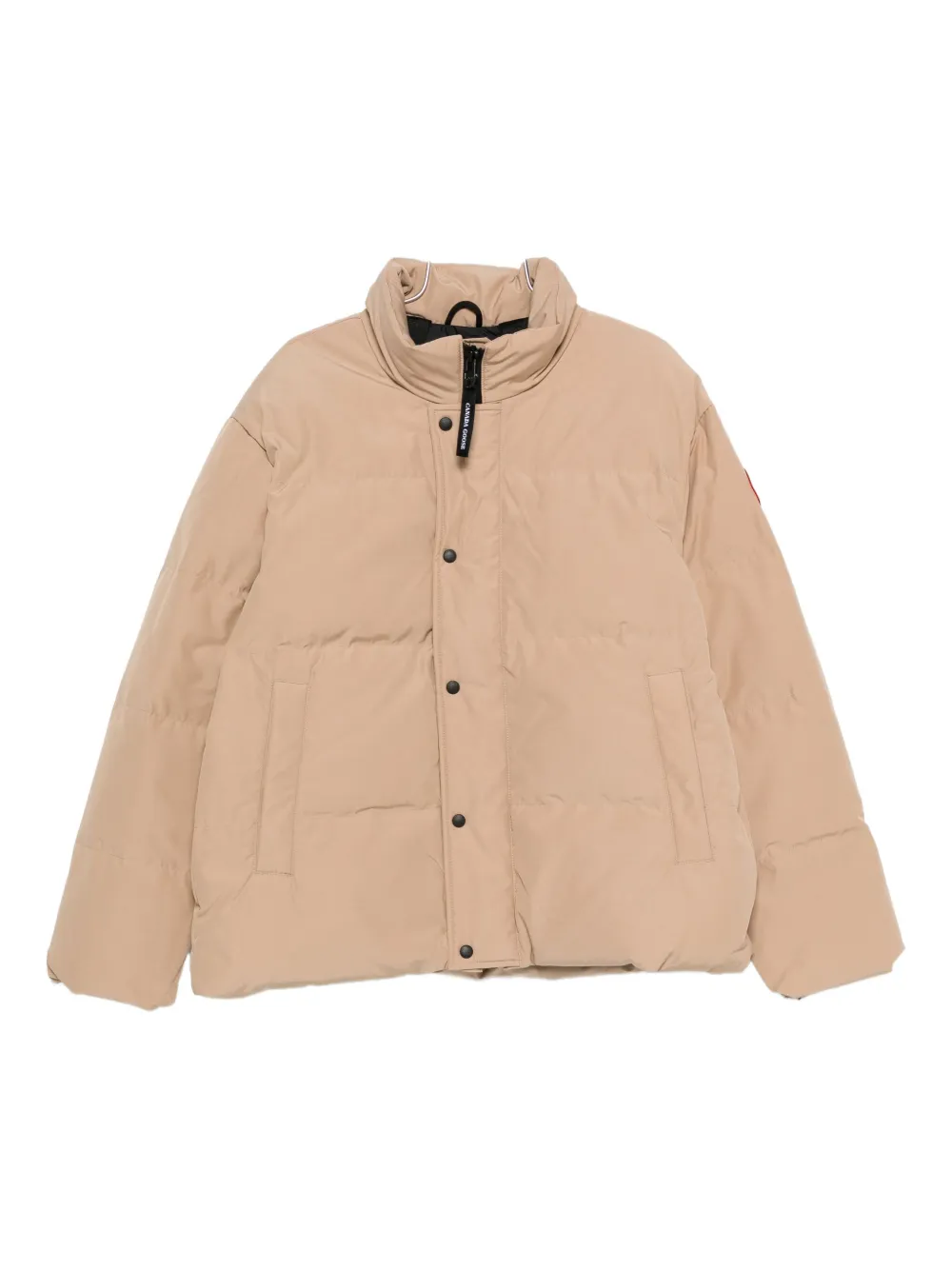 

Стеганая куртка на пуговицах Canada Goose, коричневый