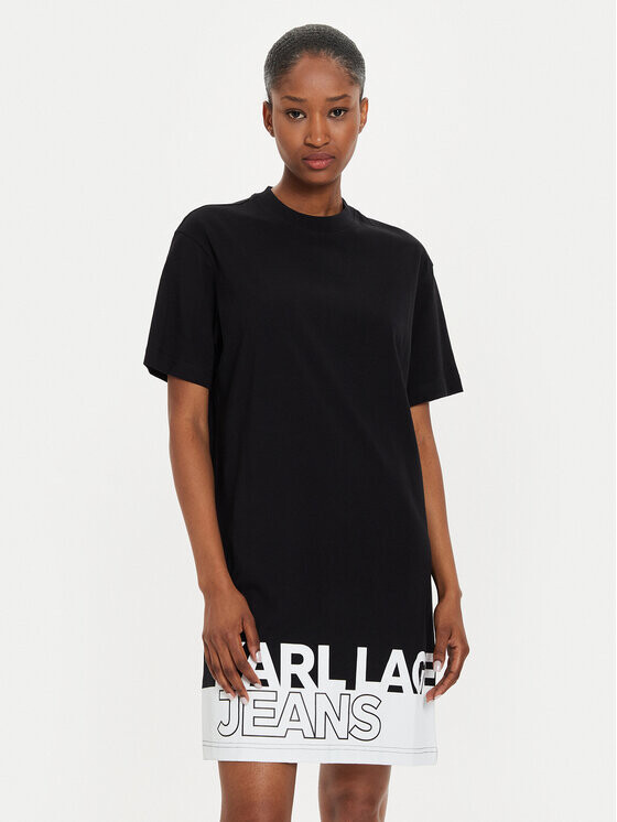 

Дневное платье regular fit Karl Lagerfeld, черный