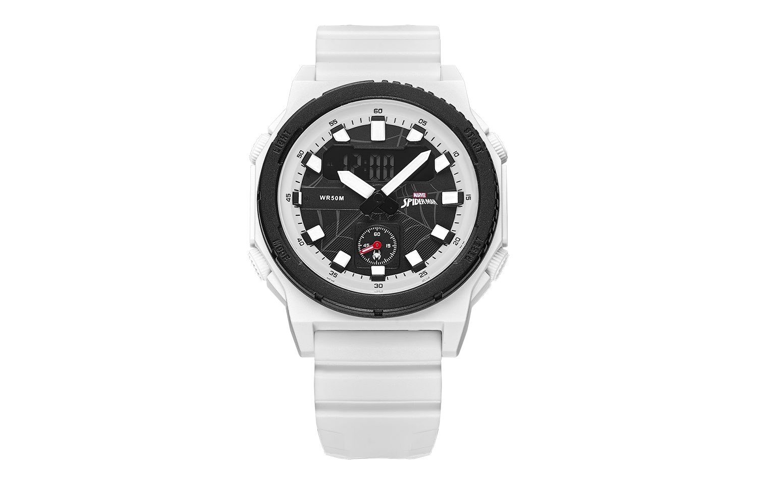 

MARVEL Часы Hero Collection Spider-Man Collaboration Electronic Movement Watch Men's Watch Black Dial