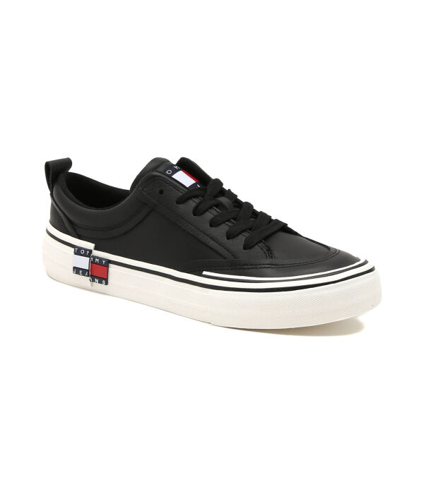 

Кожаные кеды decon skater Tommy Jeans, черный