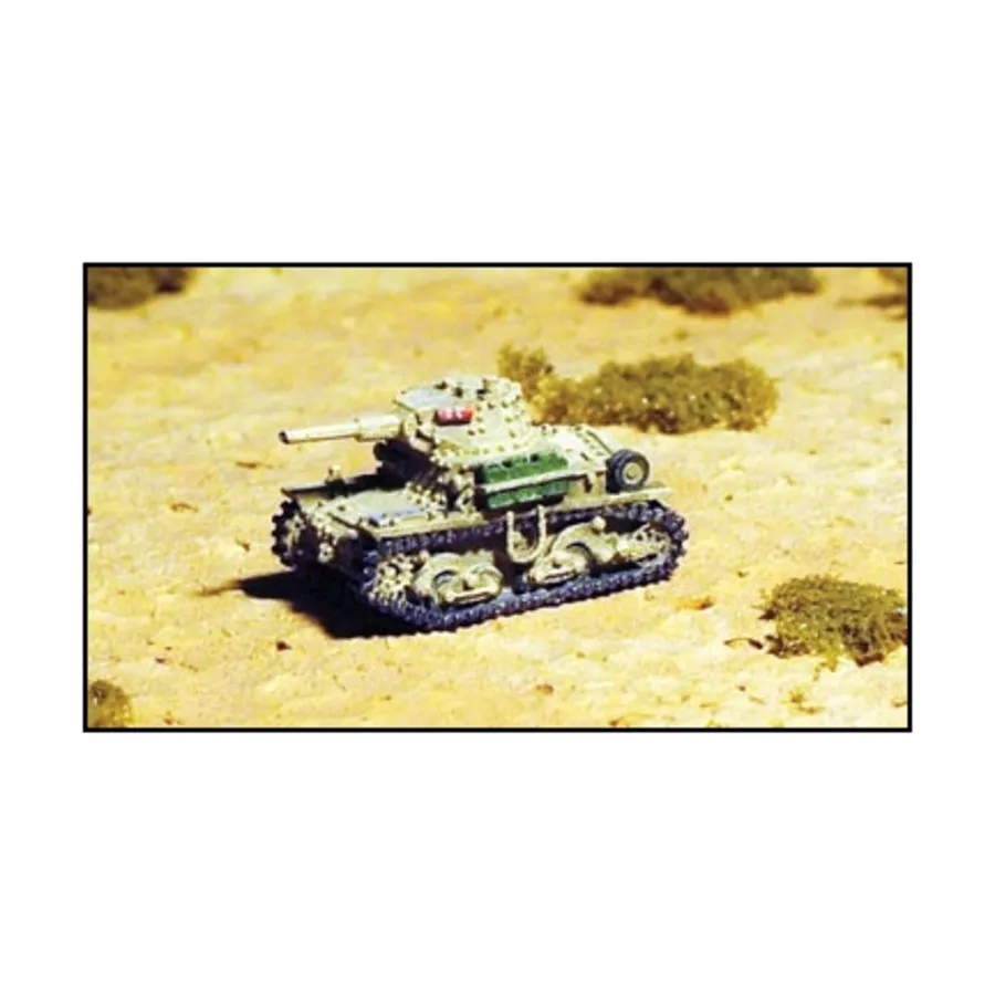 

Легкий танк L 6/40, WWII Micro Armour - Italian (1:285)