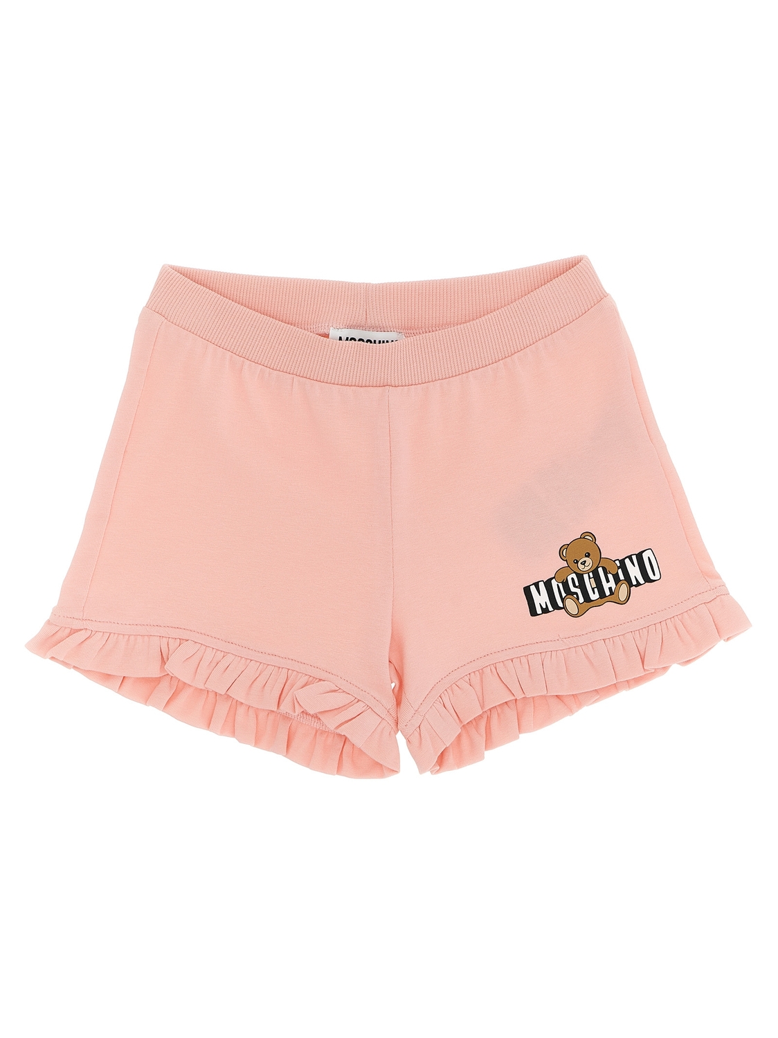 Футболка и шорты «Moschino Teddy Bear» MOSCHINO BABY, розовый — фото 2