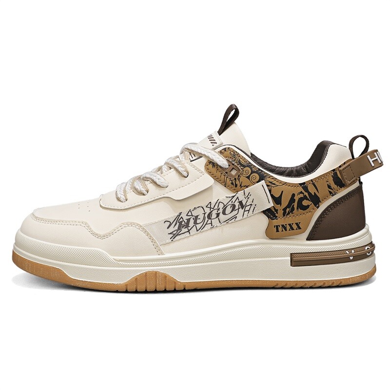 

Кроссовки мужские Lifestyle Shoes Men Low-Top M.M Party, бежевый/хаки