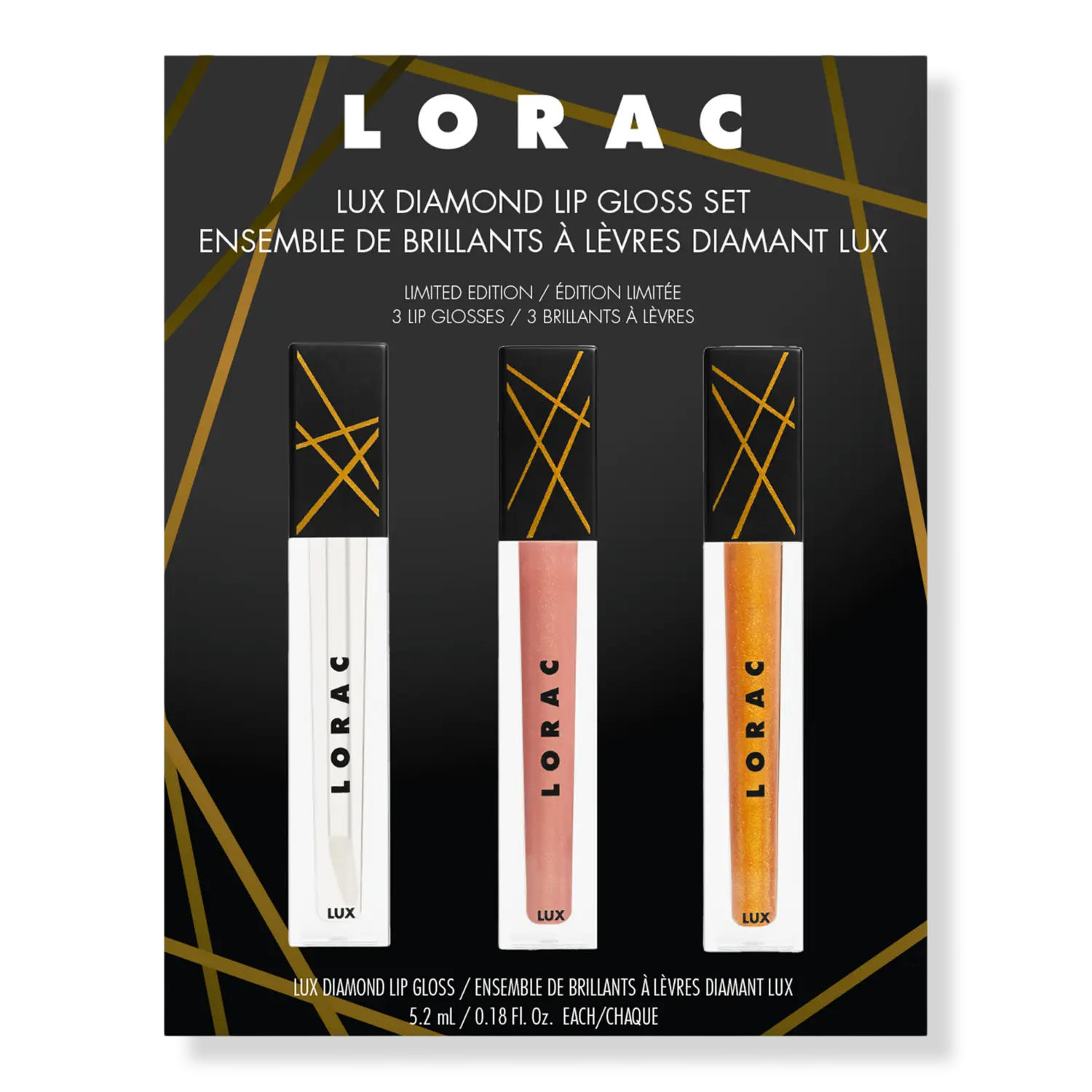 

Набор блесков для губ LUX Diamond LORAC