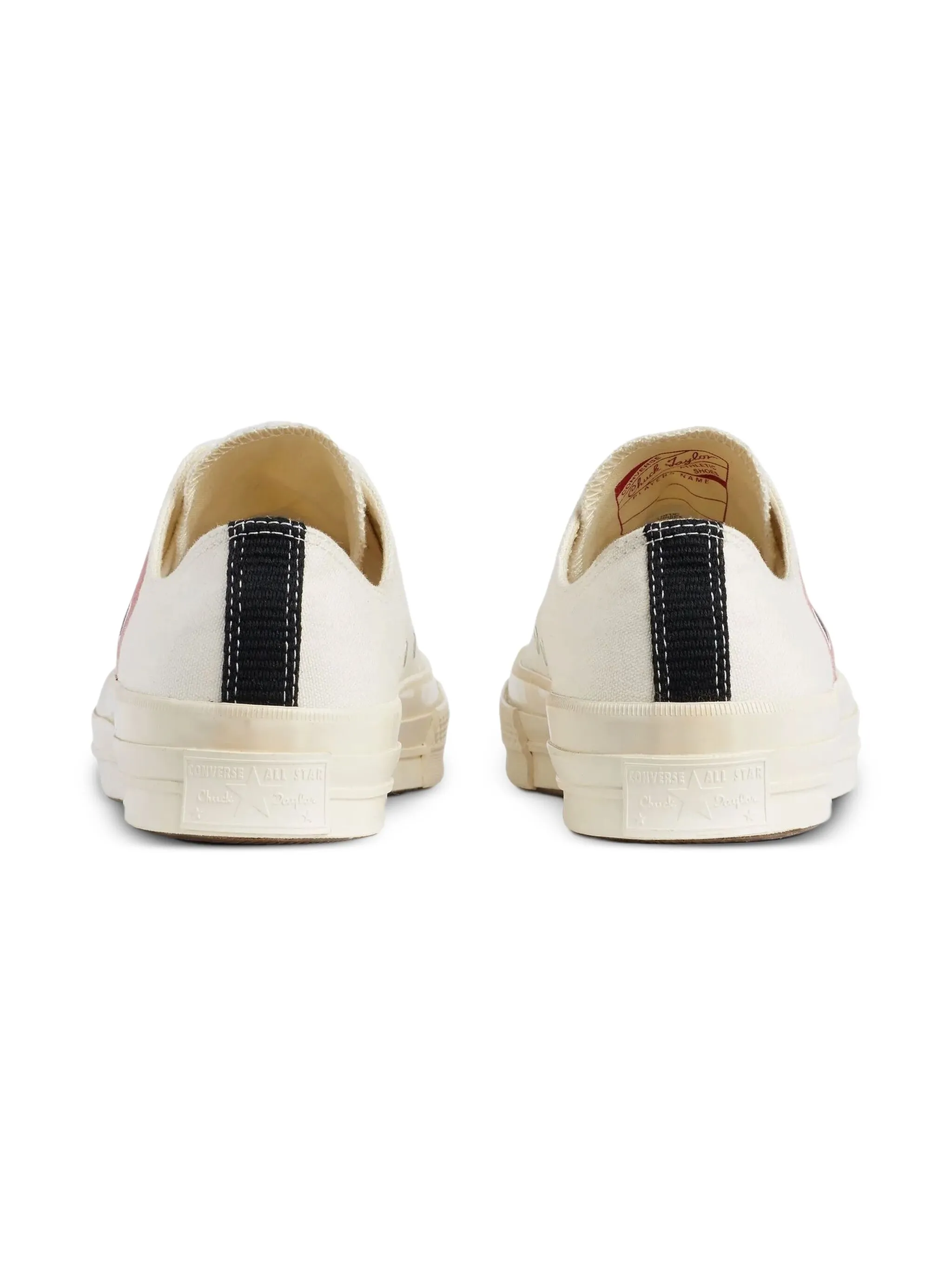 Кеды Chuck 70 с логотипом Comme Des Garçons Play X Converse, бежевый — фото 2