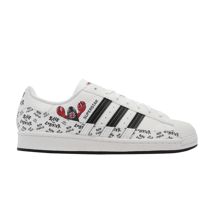

Кроссовки adidas Philip Colbert x Superstar 'Save The Lobster', белый