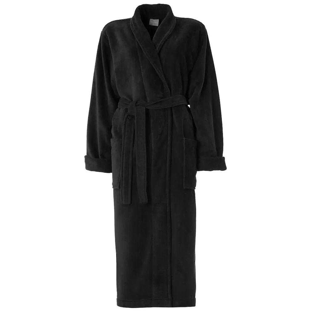 

Халат Pure Unisex 1 шт., длинный рукав, накладные карманы Seahorse, черный