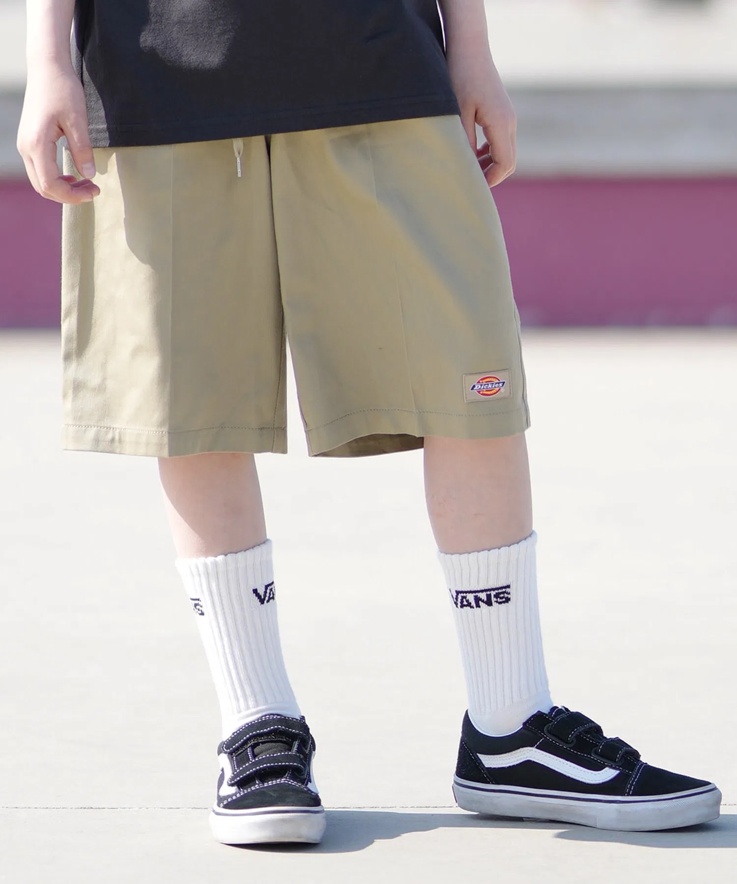 Детские шорты Dickies DY0004 бежевые