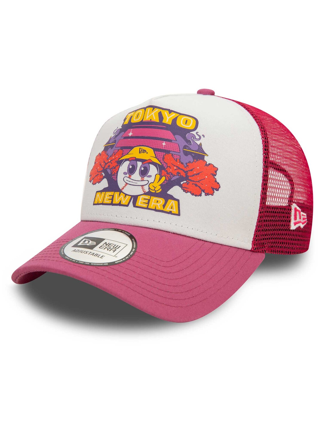 

Бейсболка New Era GRAPHIC PRINT TRUCKER, красный