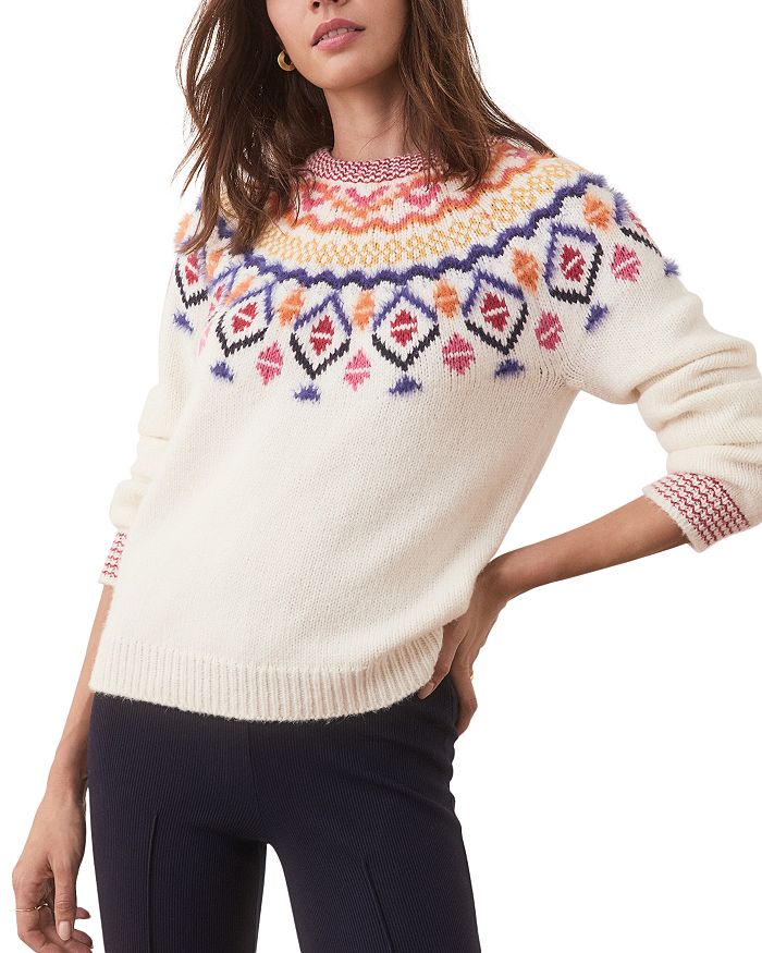

Свитер Shasta Crewneck Fair Isle Marine Layer, слоновая кость/кремовый