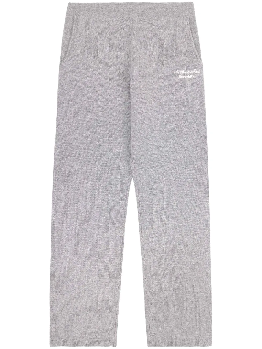

Кашемировые брюки Faubourg Sporty & Rich, серый