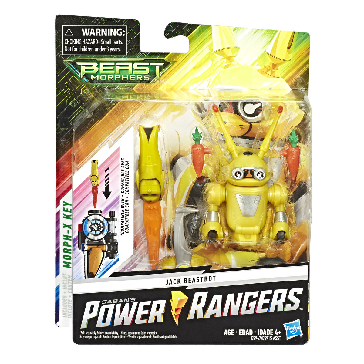 

Фигурка Могучие Рейнджеры Джакс Зверобот Hasbro