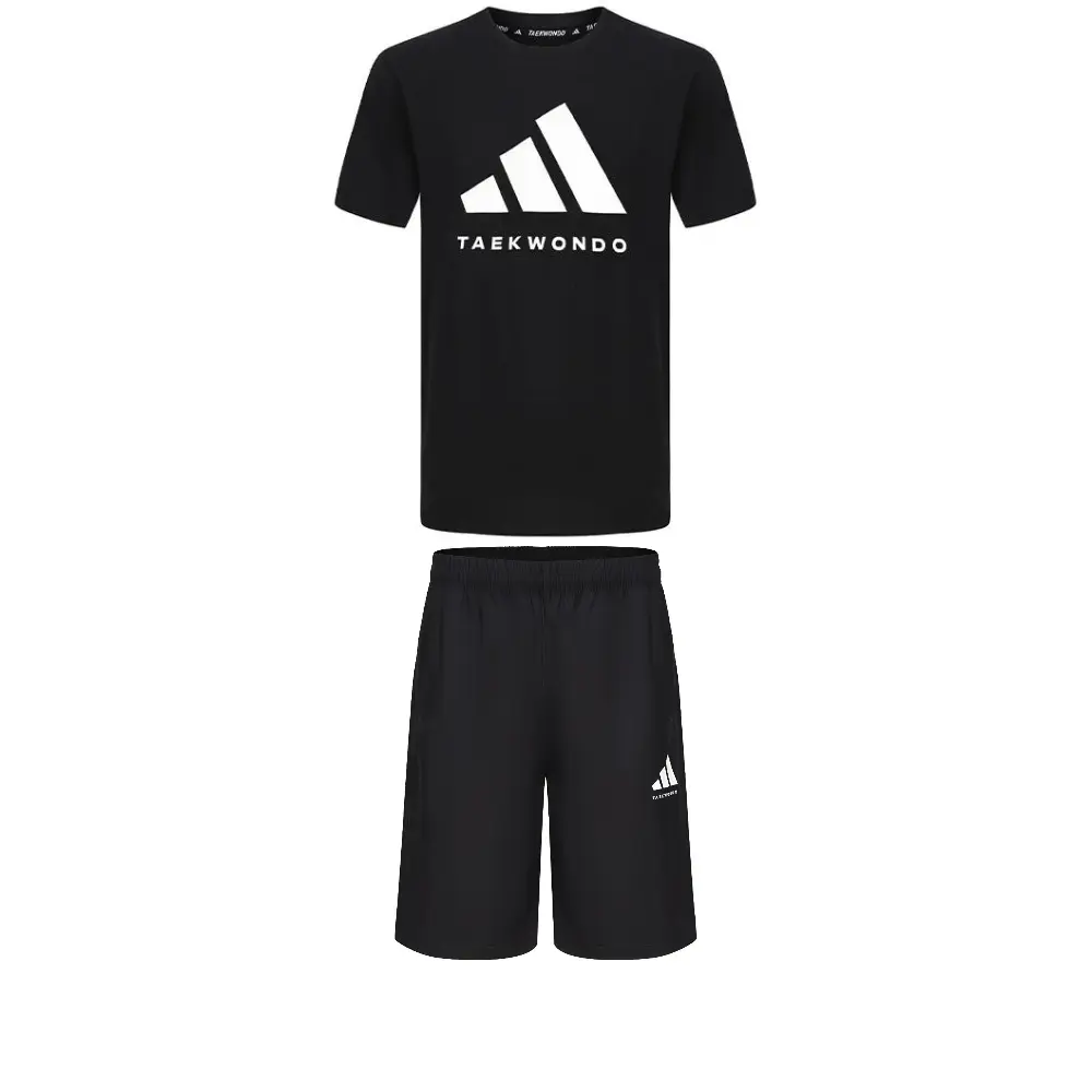 

Adidas Таеквондо повседневная спортивная одежда Unisex Black