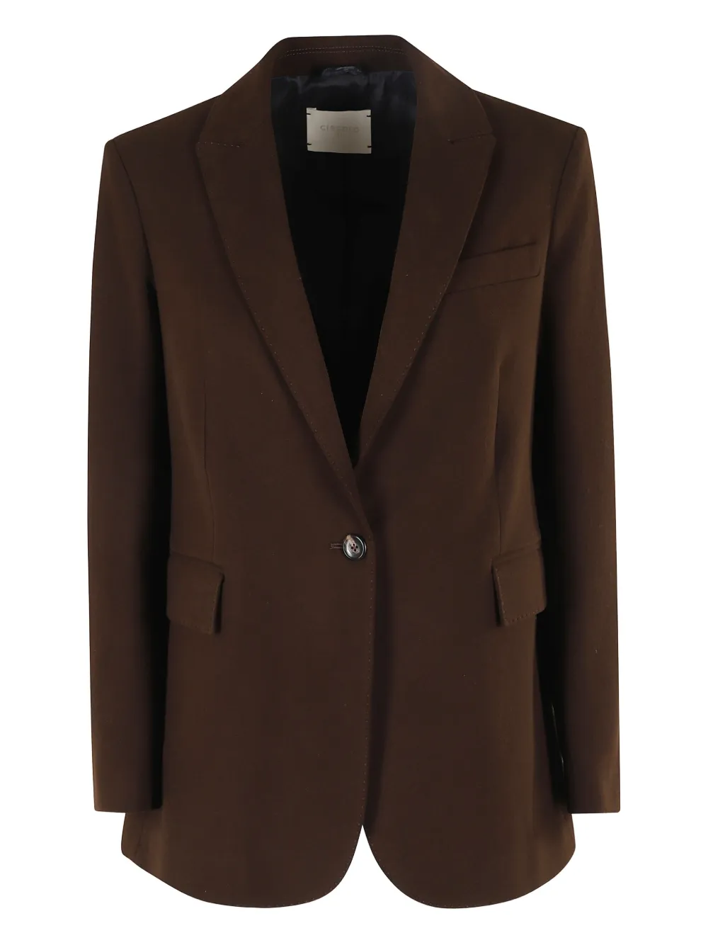 

Пиджак на пуговицах Circolo 1901, коричневый