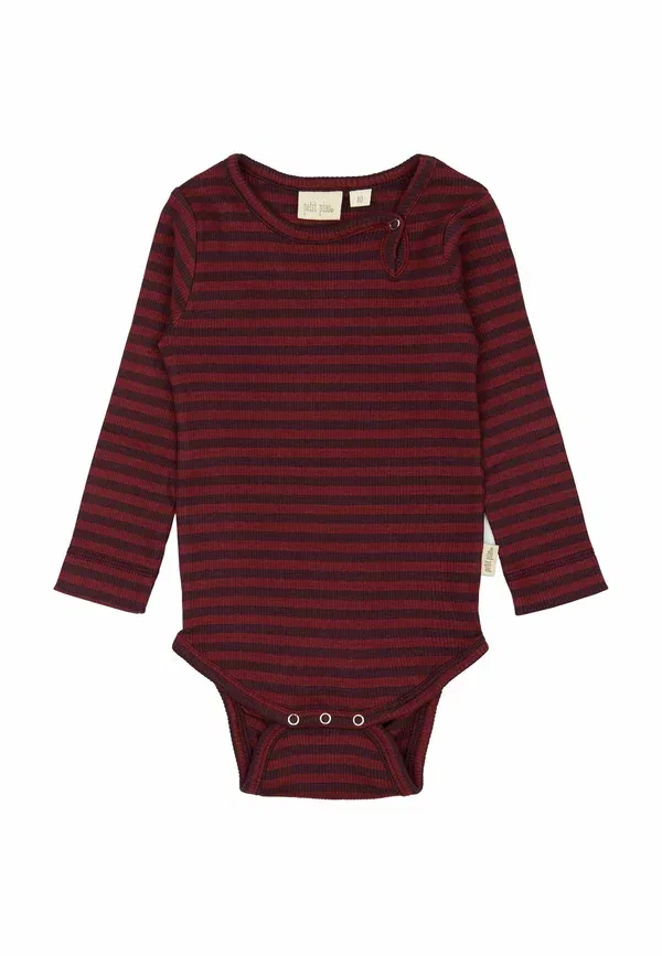 Боди Petit Piao, dark grape biking red