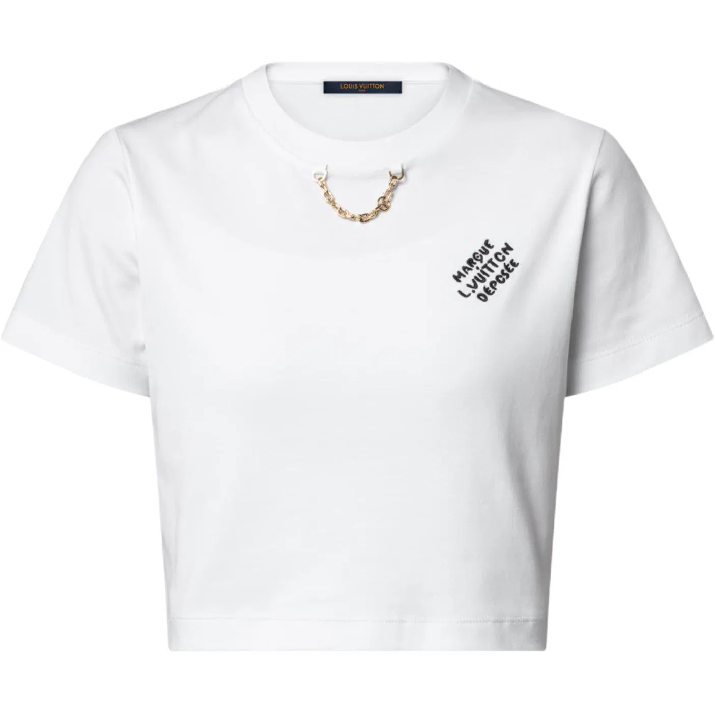 Футболка LOUIS VUITTON Regular T Shirt белая