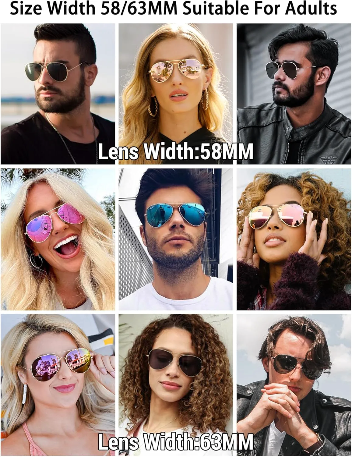

Солнцезащитные очки Pro Acme Classic Polarized Aviator с поляризацией, 100% защита от УФ-излучения, размеры: 52 мм, 58 мм, 63 мм, B2 Gunmetal Frame/Black Lens