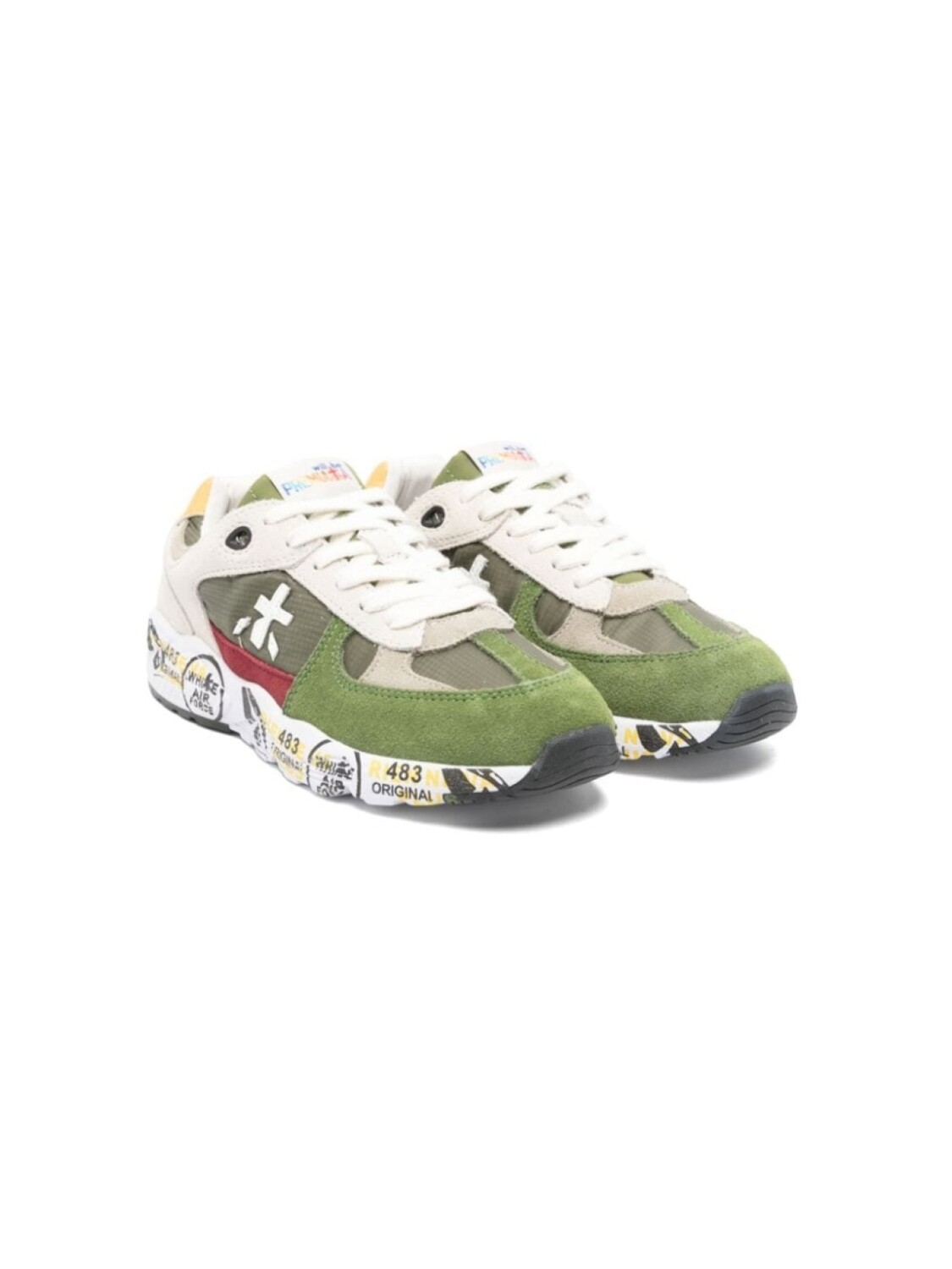 

Premiata Kids кроссовки Robin, зеленый
