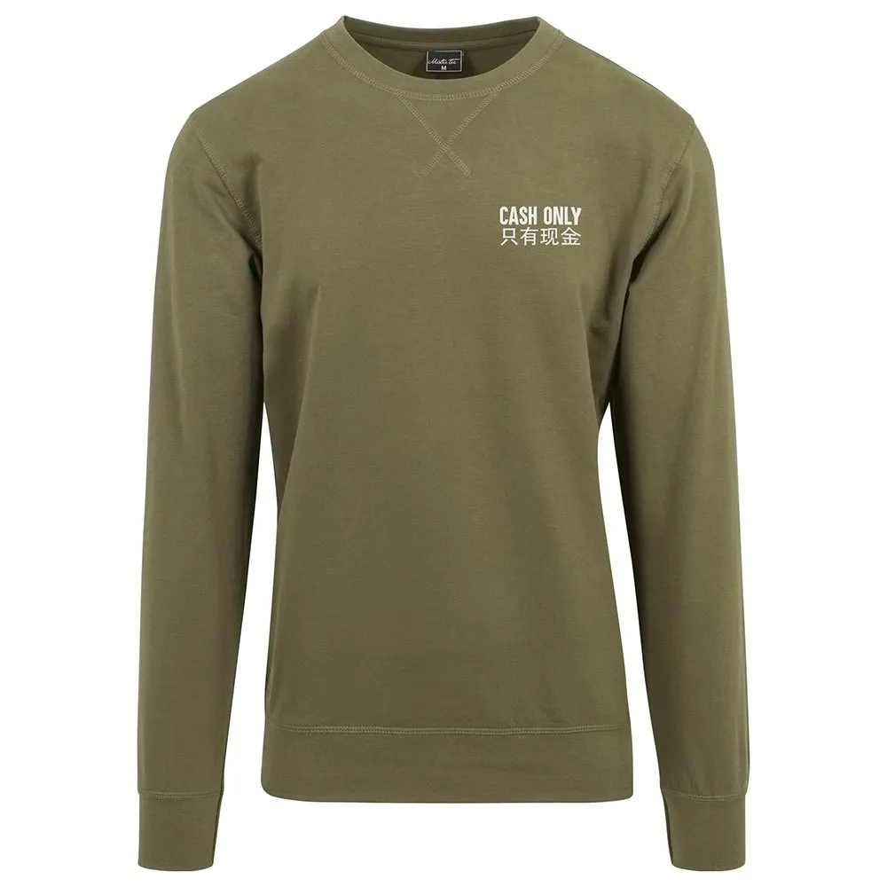 

Толстовка Mister Tee Cash Only, зеленый