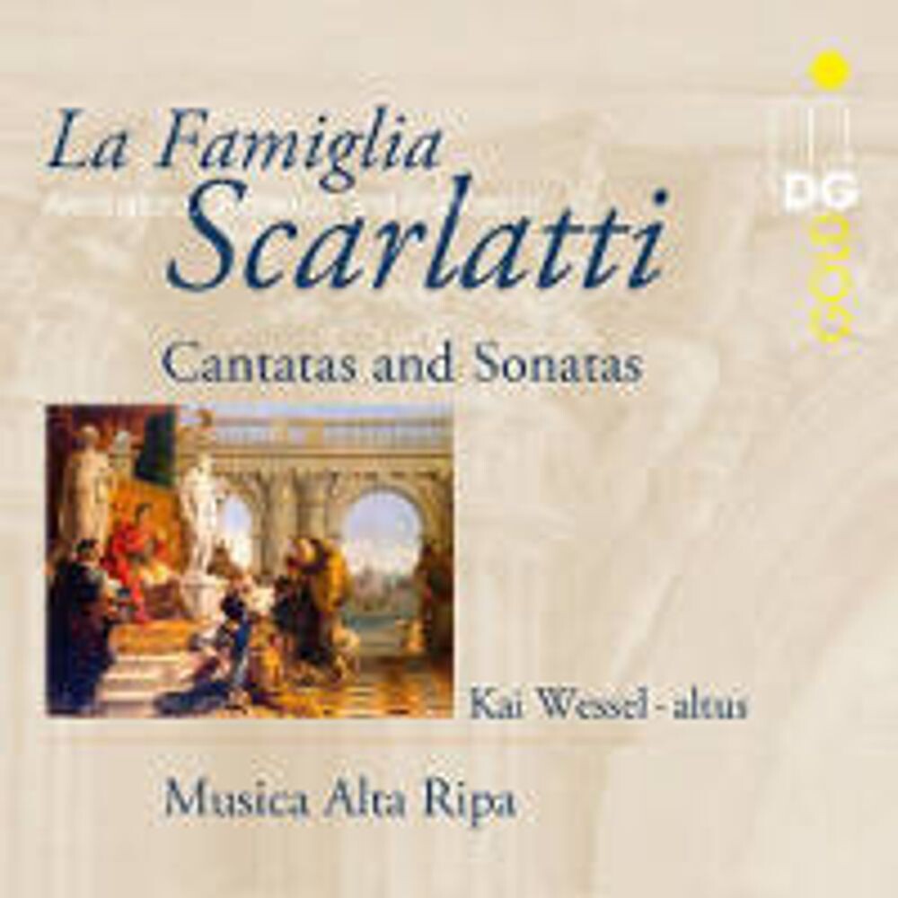 

Диск CD La Famiglia Scarlatti - Cantatas & Sonatas - Alessandro Scarlatti, Domenico Scarlatti, Francesco Scarlatti, Kai Wessel, Musica Alta Ripa