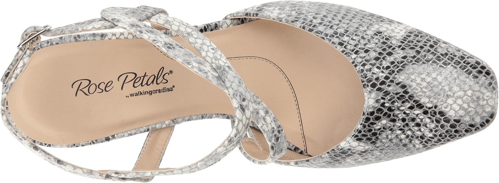 Туфли Walking Cradles Rosie, цвет Silver Multi Snake Print — фото 2