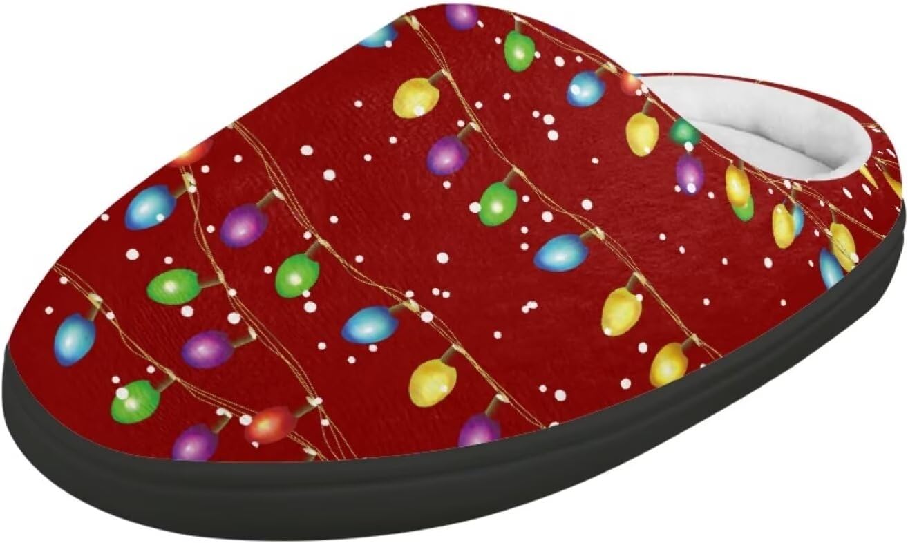 

POLERO Милые тапочки для детей, девочек, зимние теплые домашние тапочки, детские тапочки для мальчиков, красный