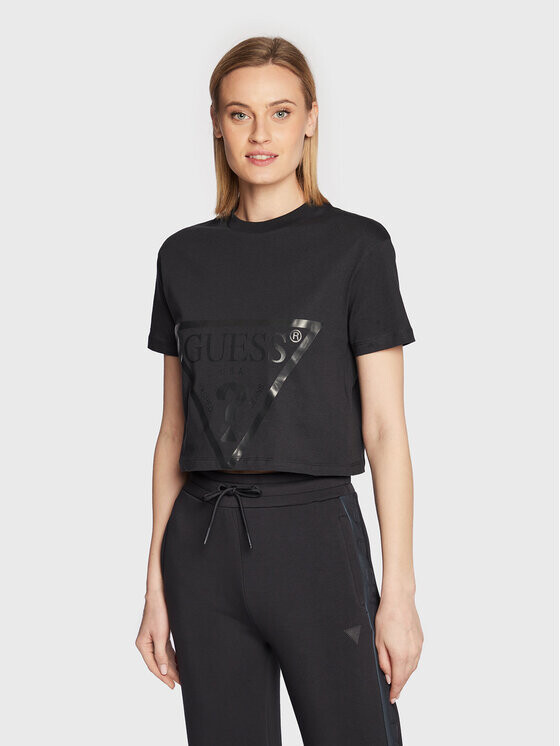 

Футболка стандартного кроя Guess, черный