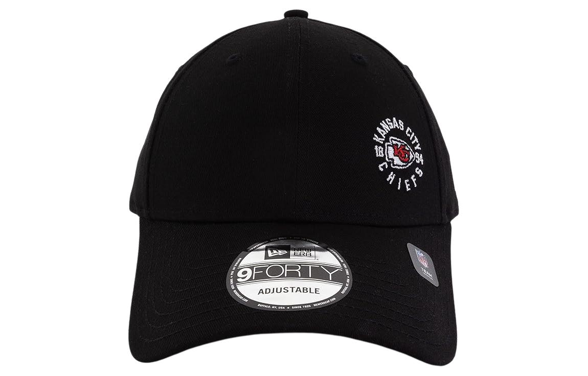 

New Era Хлопковая бейсболка мужская черная, Black