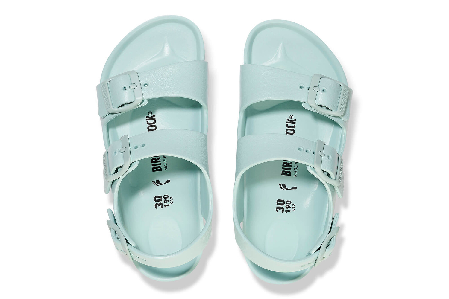 Детские сандалии Rio - одинарные широкие Birkenstock, бирюзовый — фото 3
