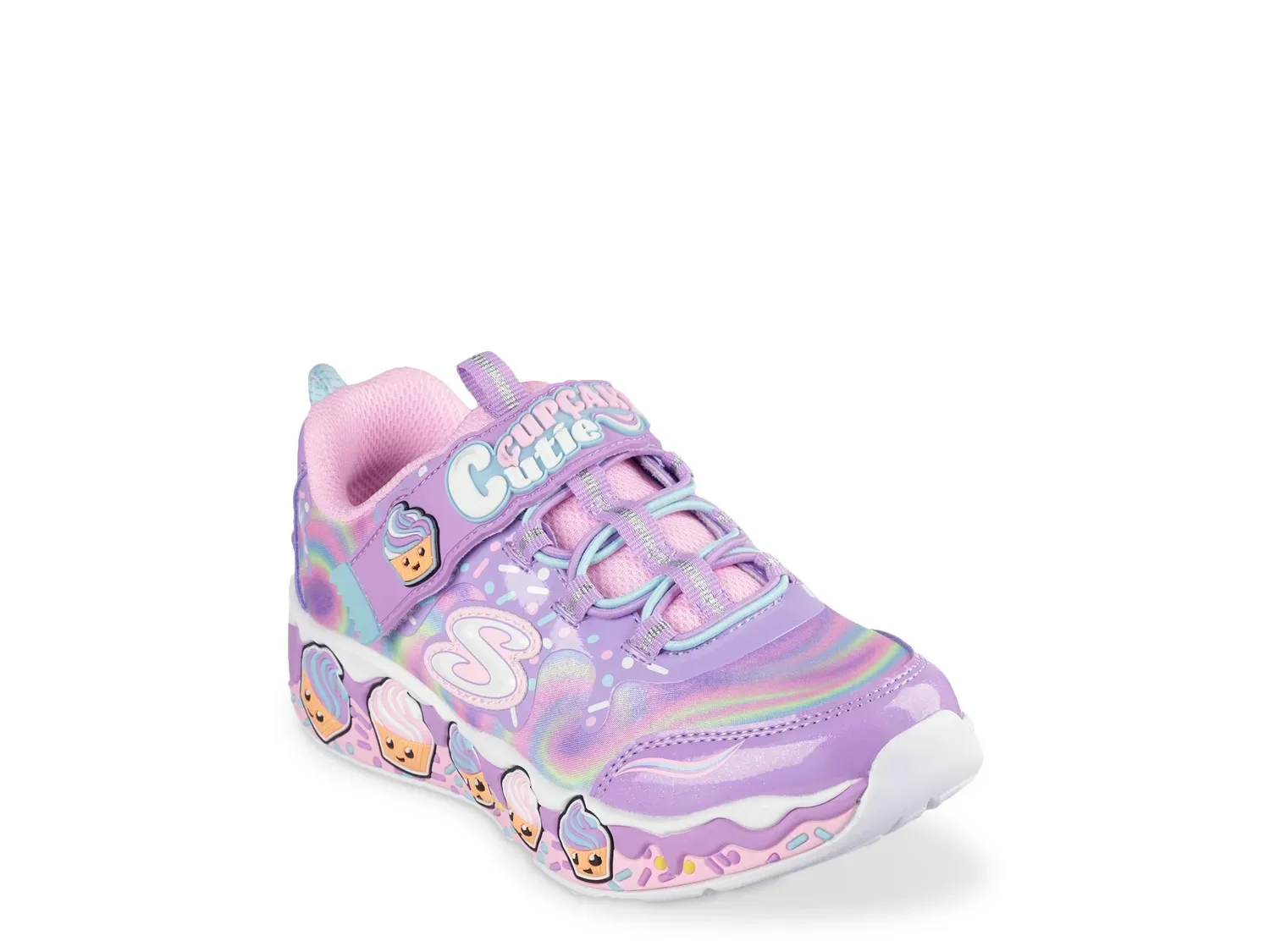 

Кроссовки Skechers Sweet Kickz Cupcake Cutie — детские, фиолетовые