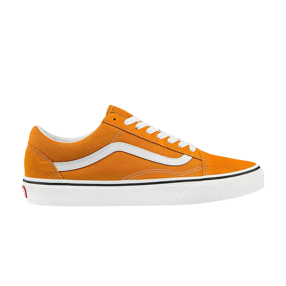 Кроссовки женские Old Skool Vans, оранжевый