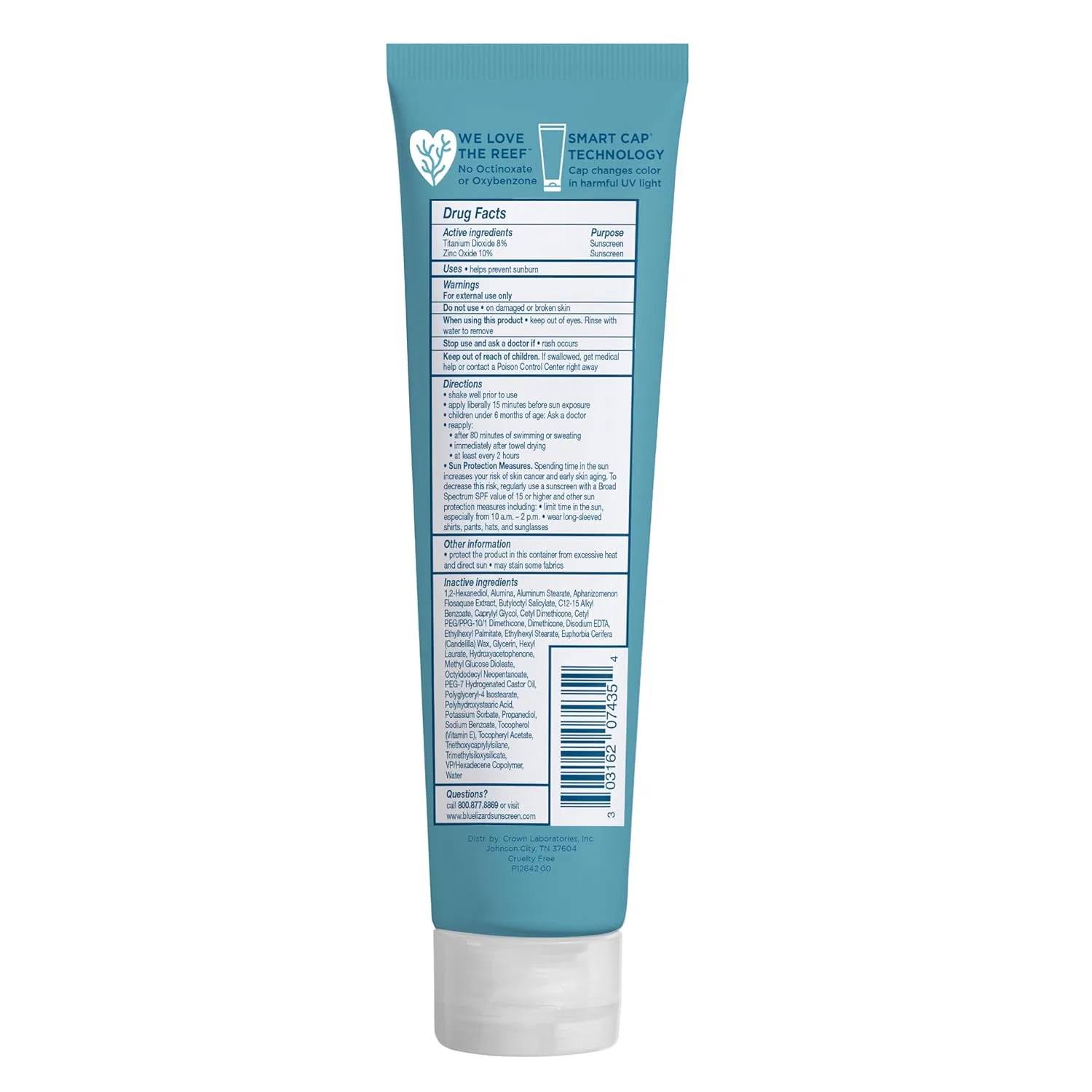 Детский солнцезащитный лосьон SPF 50+ от BLUE LIZARD, 147.9 мл Blue Lizard — фото 2