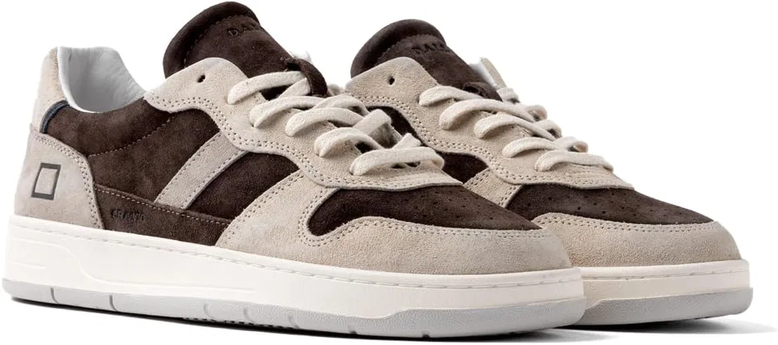 Кроссовки D.A.T.E. Sneaker Court 2.0 - Vintage Chocolate, Chocolate Brown — фото 2
