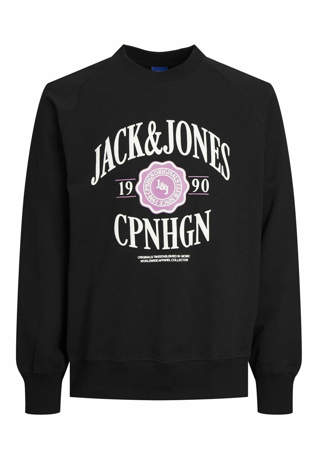 

Толстовка Mit Rundhals Jack & Jones, черный