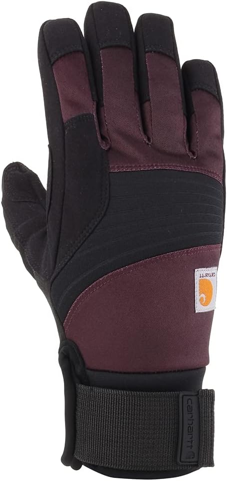 

Carhartt Women's WA732 Женские перчатки Stoker, Deep Wine Black